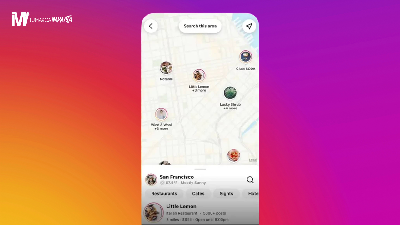 Instagram quiere ser el nuevo Google Maps